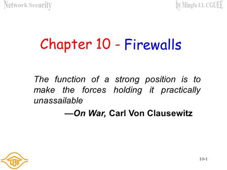 —On War, Carl Von Clausewitz