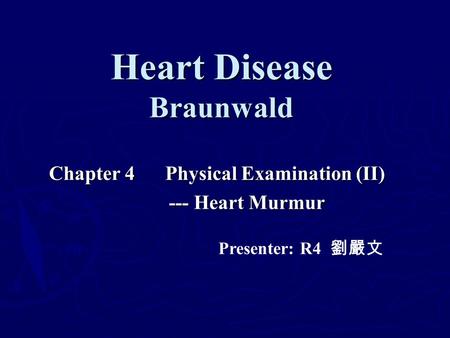 Heart Disease Braunwald