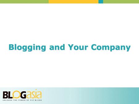 Blogging and Your Company. Employee Blogs: How a corporation can get its employees blogging and why it should.