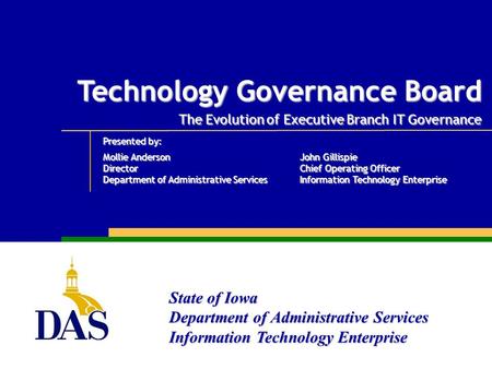 Technology Governance Board