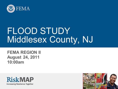 FLOOD STUDY Middlesex County, NJ