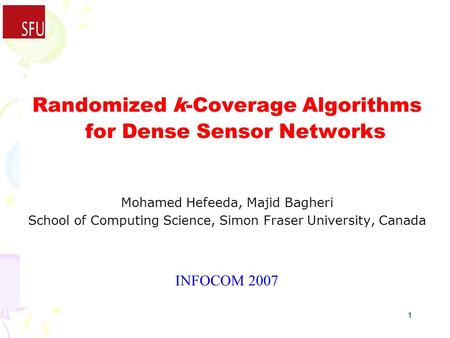 Randomized k-Coverage Algorithms for Dense Sensor Networks
