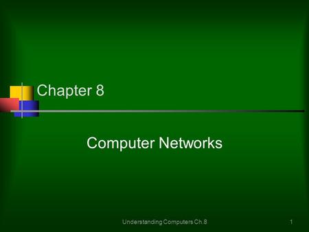 Understanding Computers Ch.8