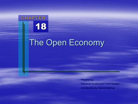 Open Economy