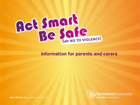 Information for parents and carers. Attitudes of parents towards alcohol in Australia According to a Federal Government survey conducted in 2005, the.