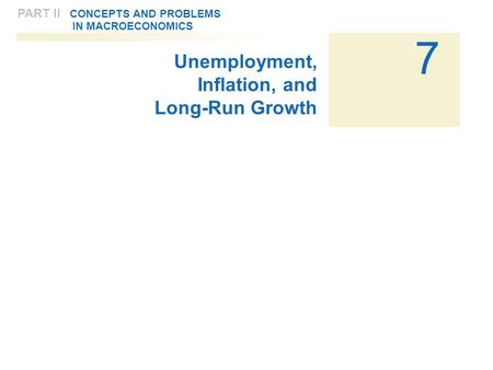 Unemployment, Inflation, and Long-Run Growth