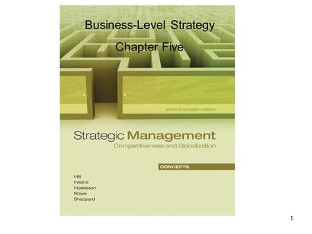 business level strategy in strategic management ppt