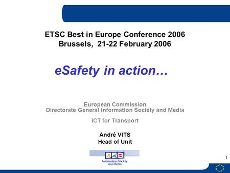 ETSC Best in Europe Conference 2006