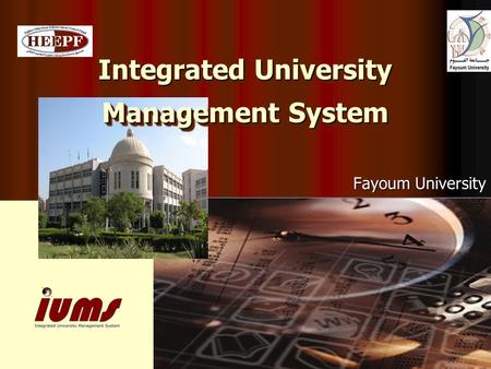 Integrated University Management System