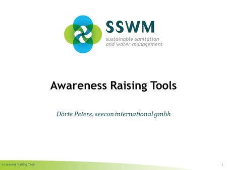Awareness Raising Tools