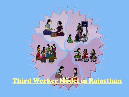 Third Worker Model in Rajasthan. Status of child health: Rajasthan Of 1000 children born in Rajasthan, 115 died before age five Of these 75 died in the.