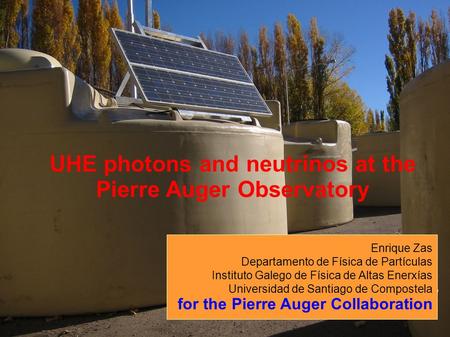 UHE photons and neutrinos at the Pierre Auger Observatory