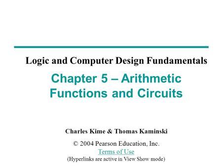 Overview Iterative combinational circuits Binary adders