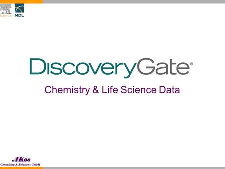 Chemistry & Life Science Data. What do we do? Is is new (claimed)? Novelty Can I get, buy, make it? Availability Is it useful? Validation.