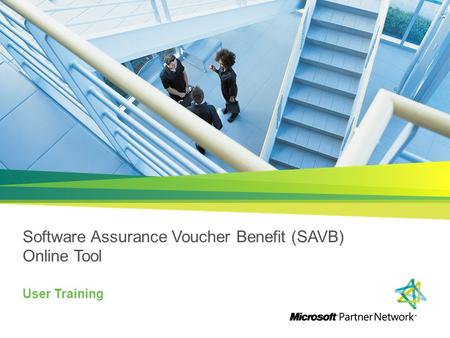 Software Assurance Voucher Benefit (SAVB) Online Tool