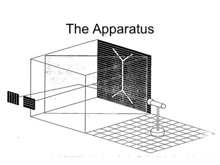 The Apparatus. Seeing in Stereo It’s very hard to read words if there are multiple images on your retina.