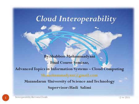 Cloud Interoperability
