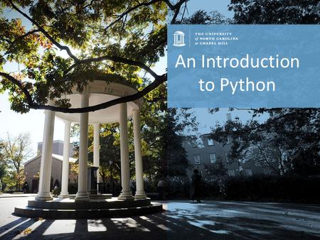 Title An Introduction to Python. What is Python exactly? Python is a modern rapid development language. Code is very clean and easy to read. Emphasizes.