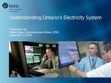 Understanding Ontario’s Electricity System