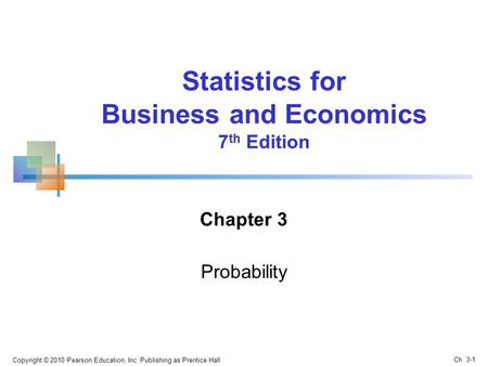 Business and Economics 7th Edition