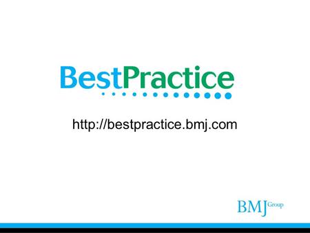 HOW TO ACCESS ‘BMJ BEST PRACTICE’ DATABASES 1) From PPUKM Library portal (http://lib.hukm.ukm.my) 2) Click URL :
