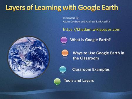 Layers of Learning with Google Earth