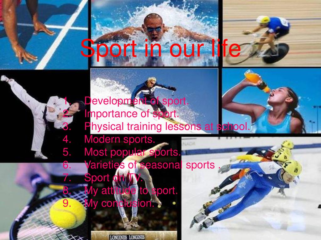 Sport in our life Development of sport. Importance of sport. - ppt download
