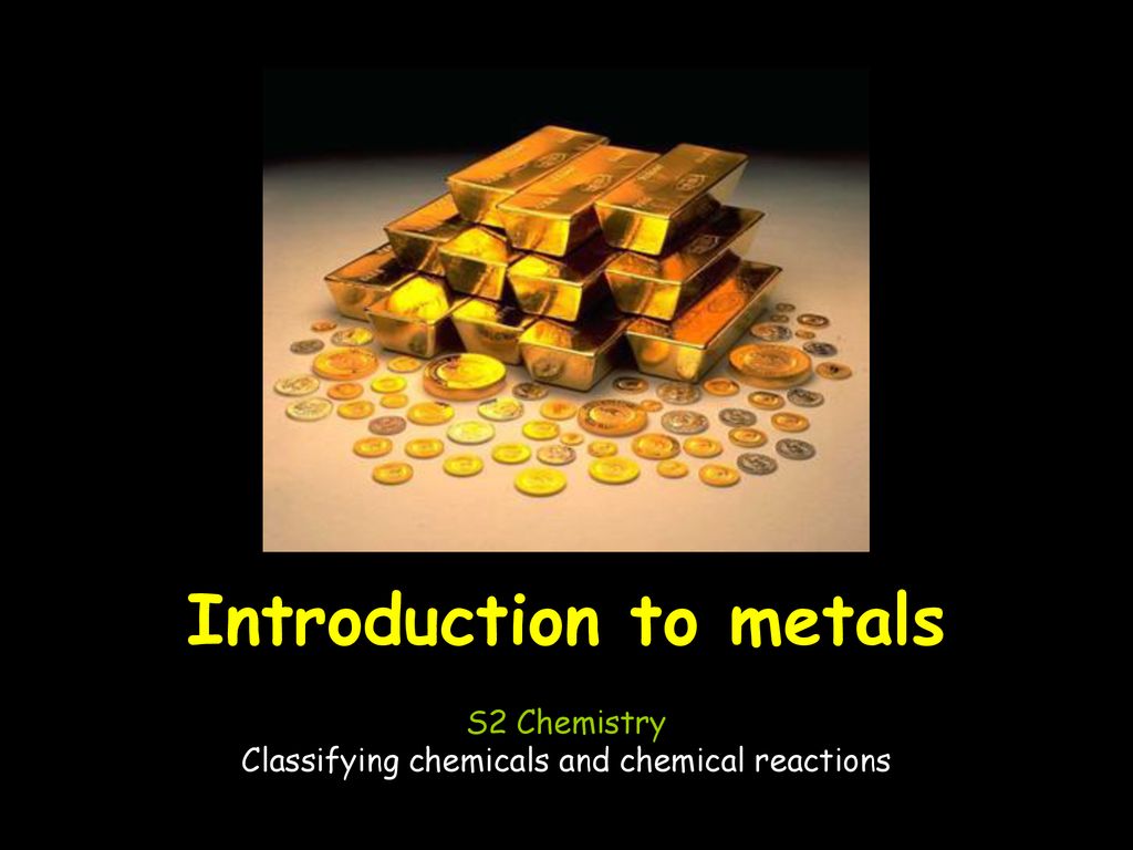 Introduction to metals - ppt download