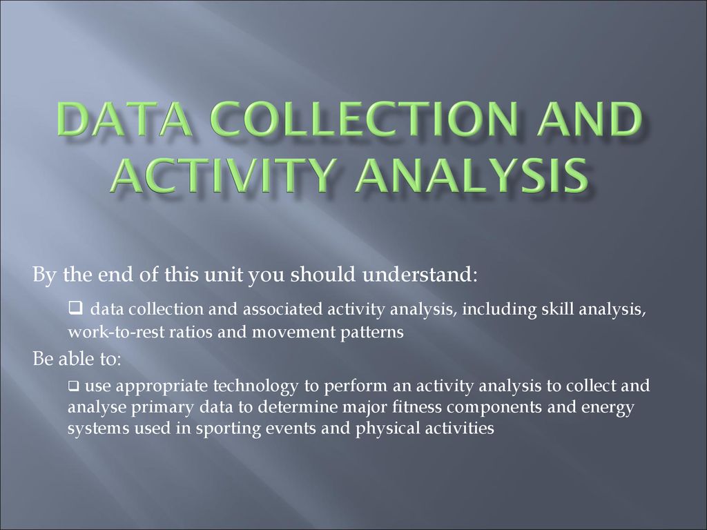 Activity: Analyse and Discuss Your Data