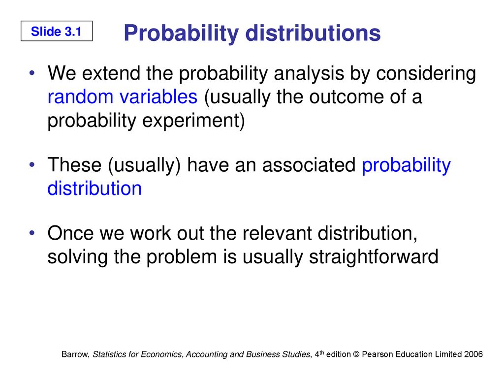 Probability distributions - ppt download