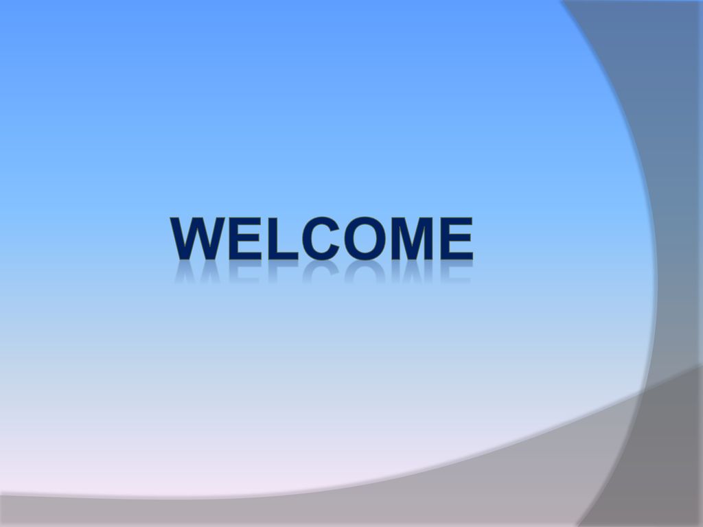 WELCOME. - ppt download