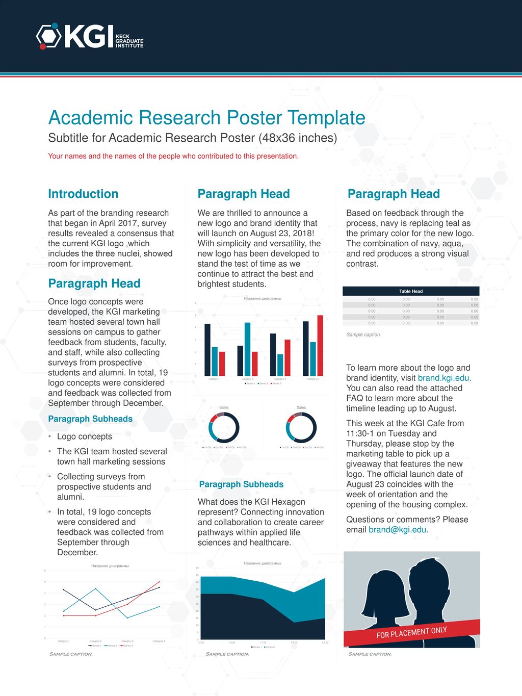 Academic Research Poster Template Ppt Download
