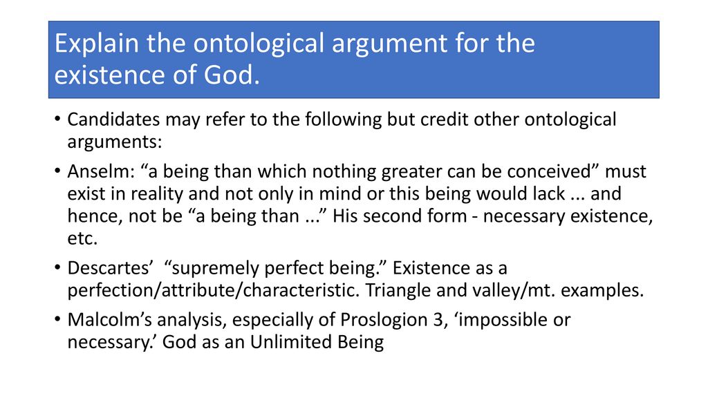 Реферат: Teleological Argument For The Existence Of God