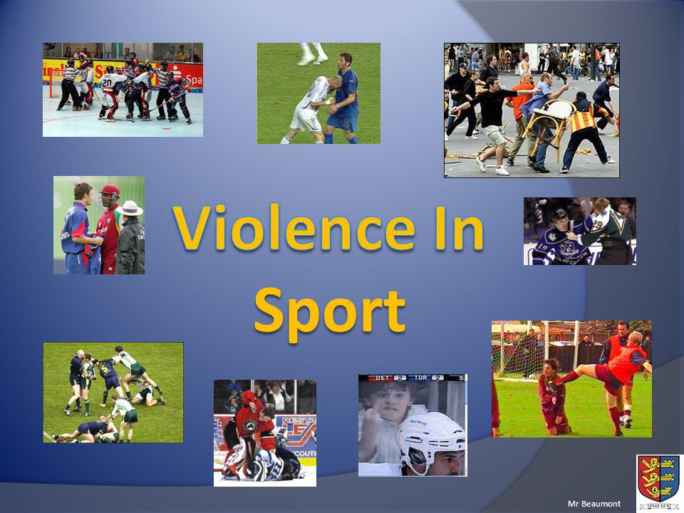 violence in sports