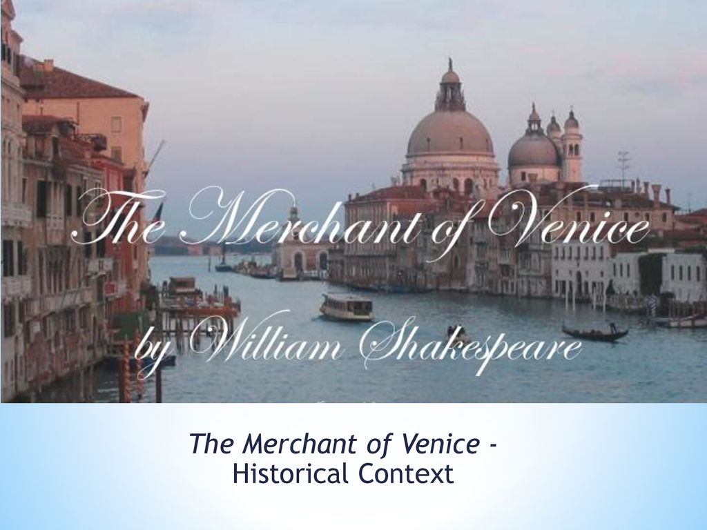 who wrote the merchant of venice