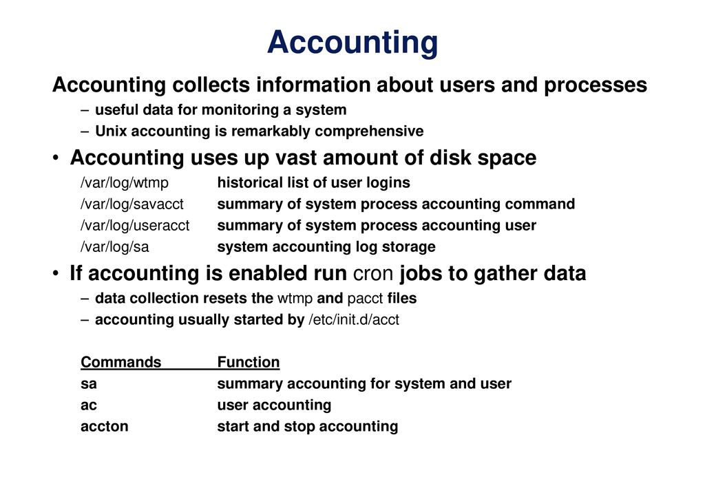 bsd process accounting)