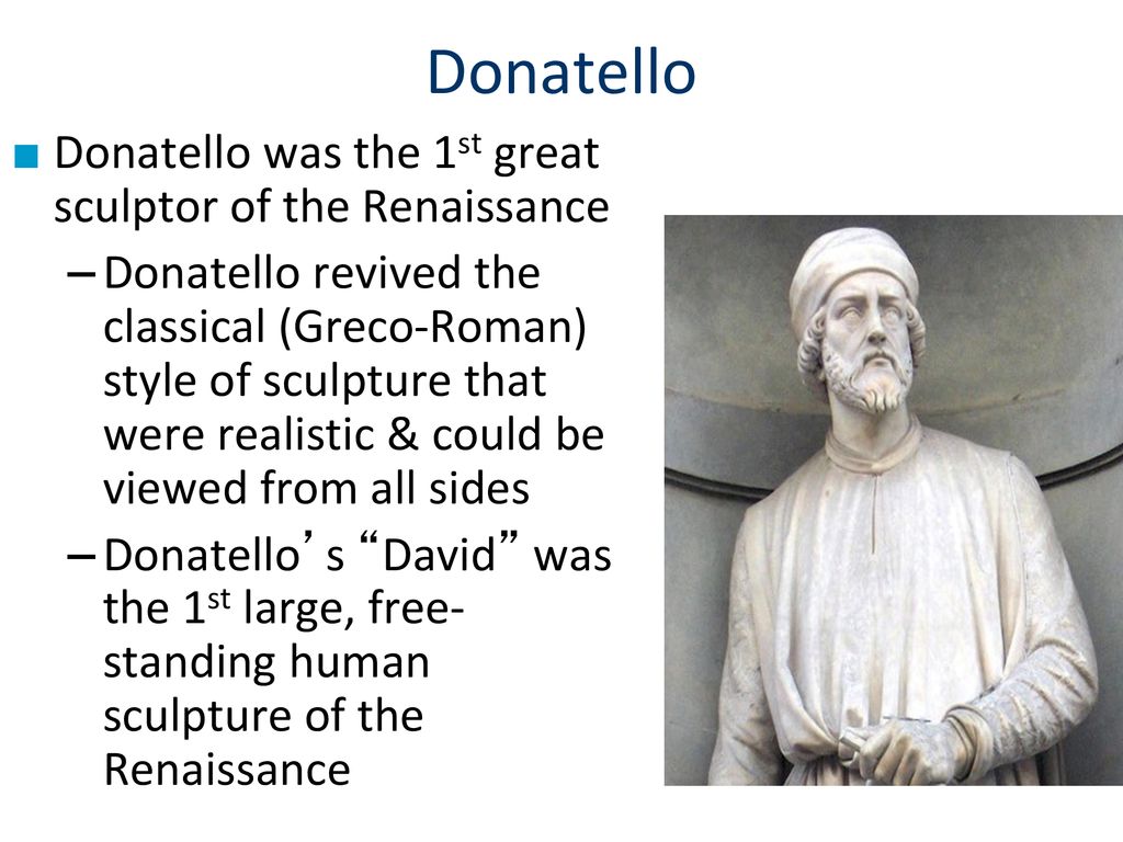 Donatello, the Renaissance', reviewed