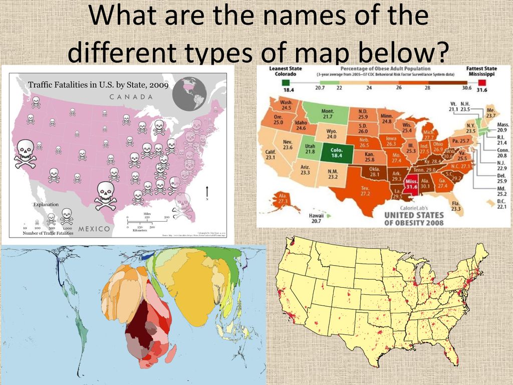 How many map types are there?