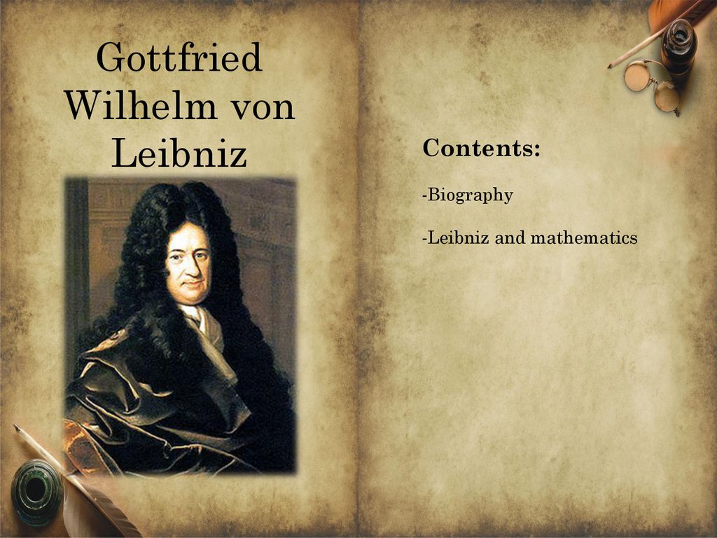 what did gottfried wilhelm von leibniz invented