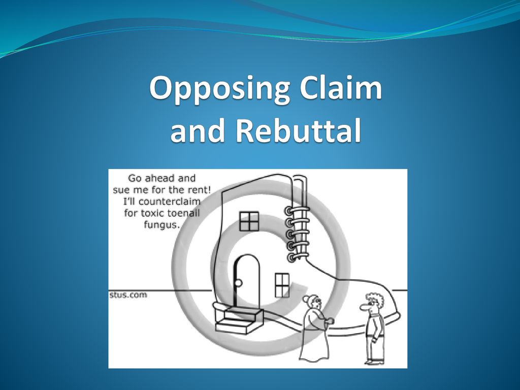 define opposing claim