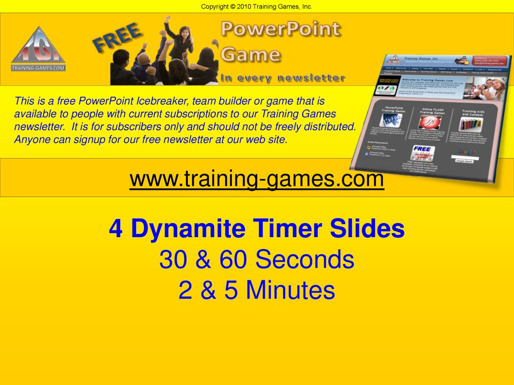 Dynamite 5 top minute timer