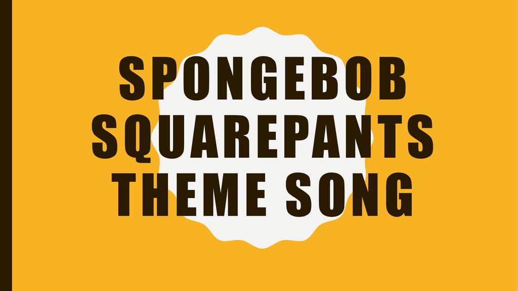 The Team Who Wrote the 'SpongeBob SquarePants' Theme Song 