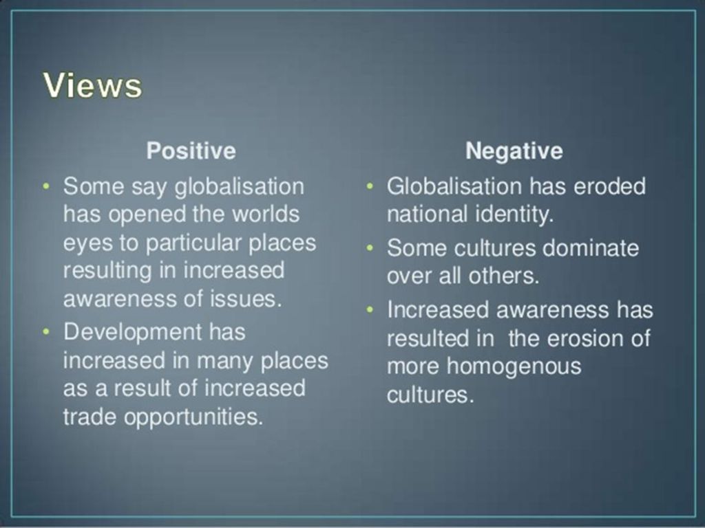 effects of media globalization