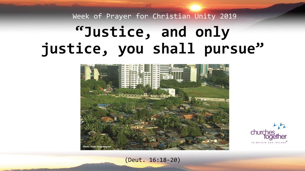 week of prayer for christian unity 2019