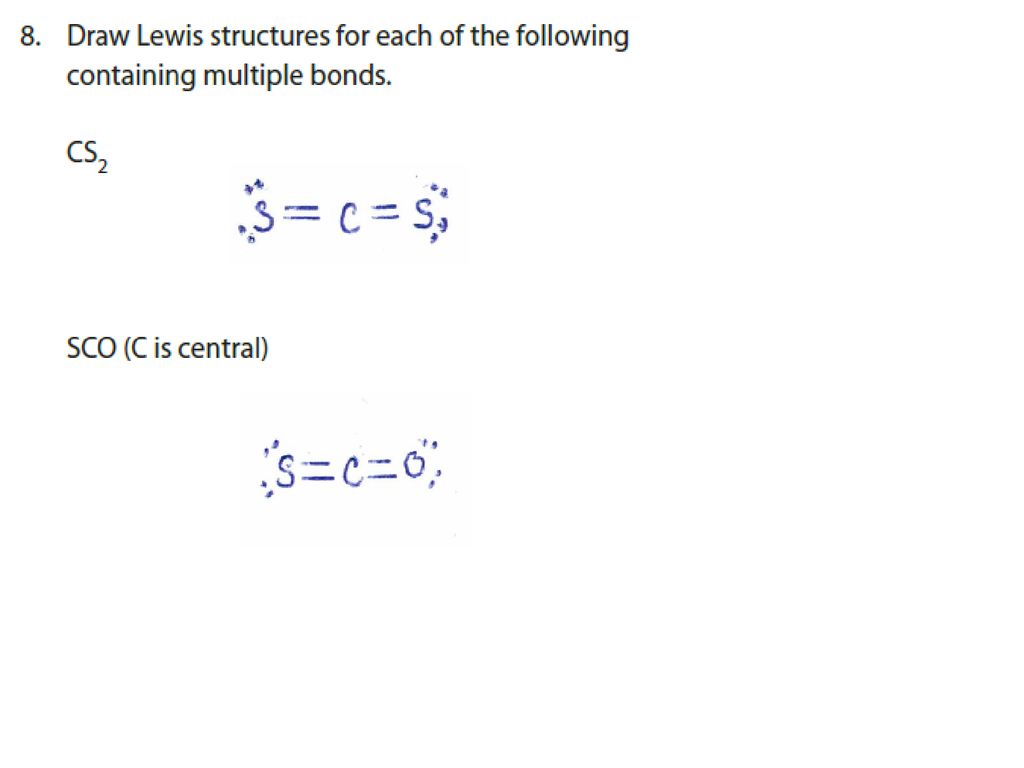 22.22 LEWIS STRUCTURE DIAGRAMS - ppt download Within Lewis Structure Practice Worksheet