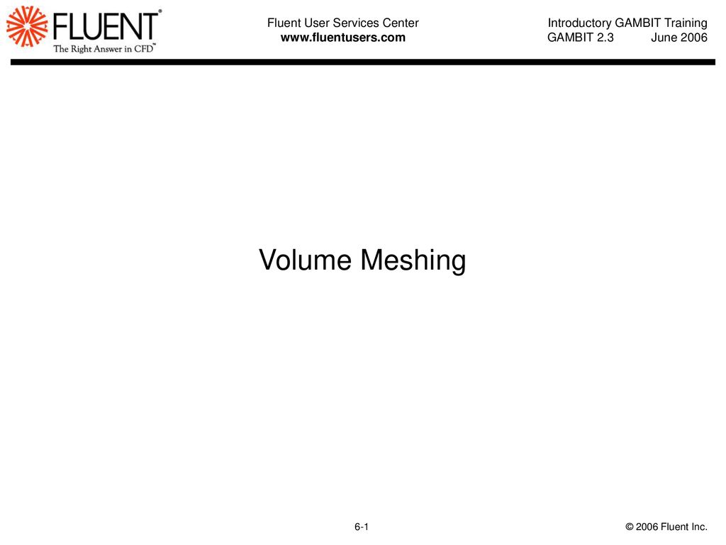 Volume Meshing. - ppt download