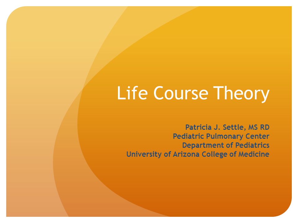 life course theory