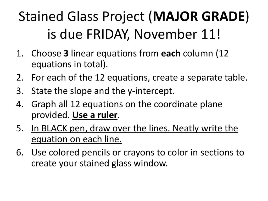 Calculate How Much Stained Glass You Need - 3 Formulas