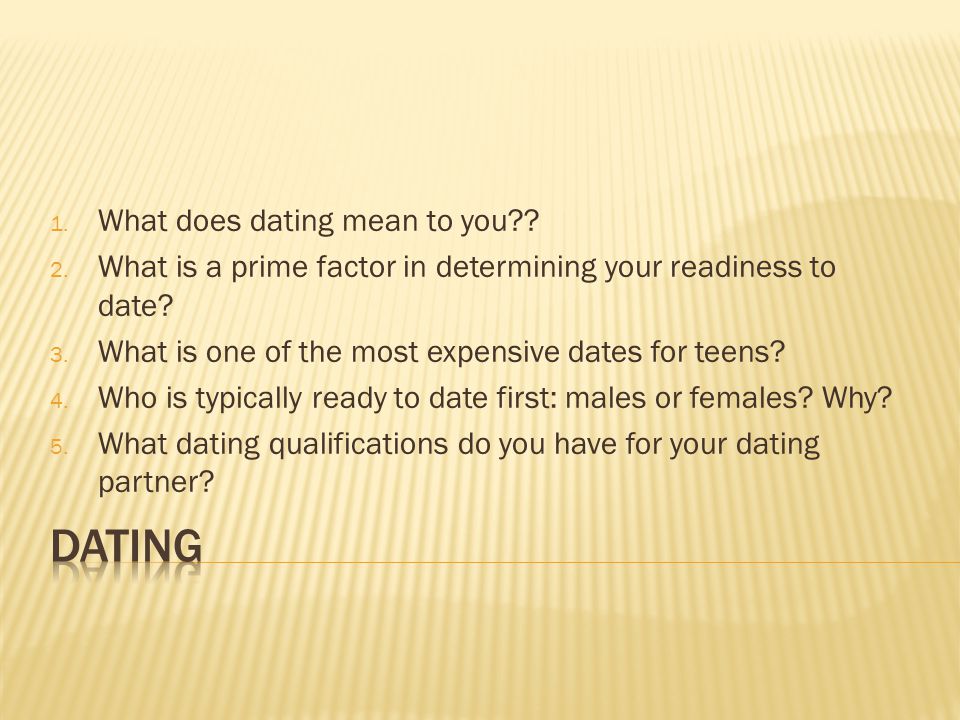 dating convey