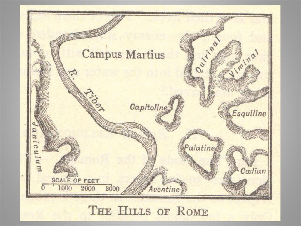 Холмы древнего рима названия. Карта древний Рим семь холмов. 7 Холмов Рима названия. Семь холмов Рима на карте. Холмы древнего Рима.